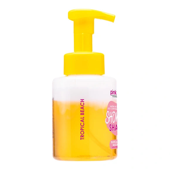 Shower shake - tropical beach | Pink Up