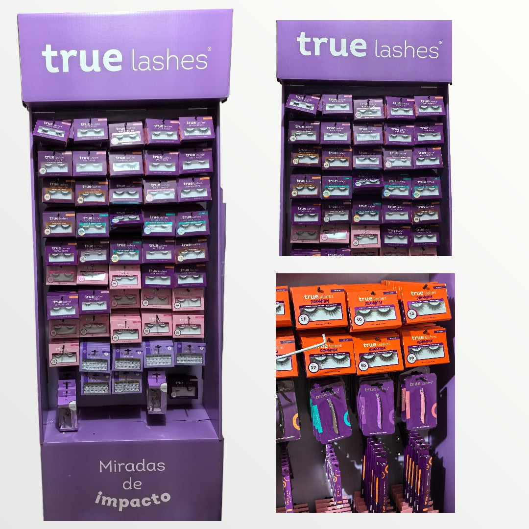 EXHIBIDOR TRUE LASHES | TRUE LASHES – Belleza al Mayoreo