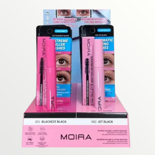 INTENSE VOLUME & MAXIMUN - RIMEL PARA PESTAÑAS DISPLAY | MOIRA