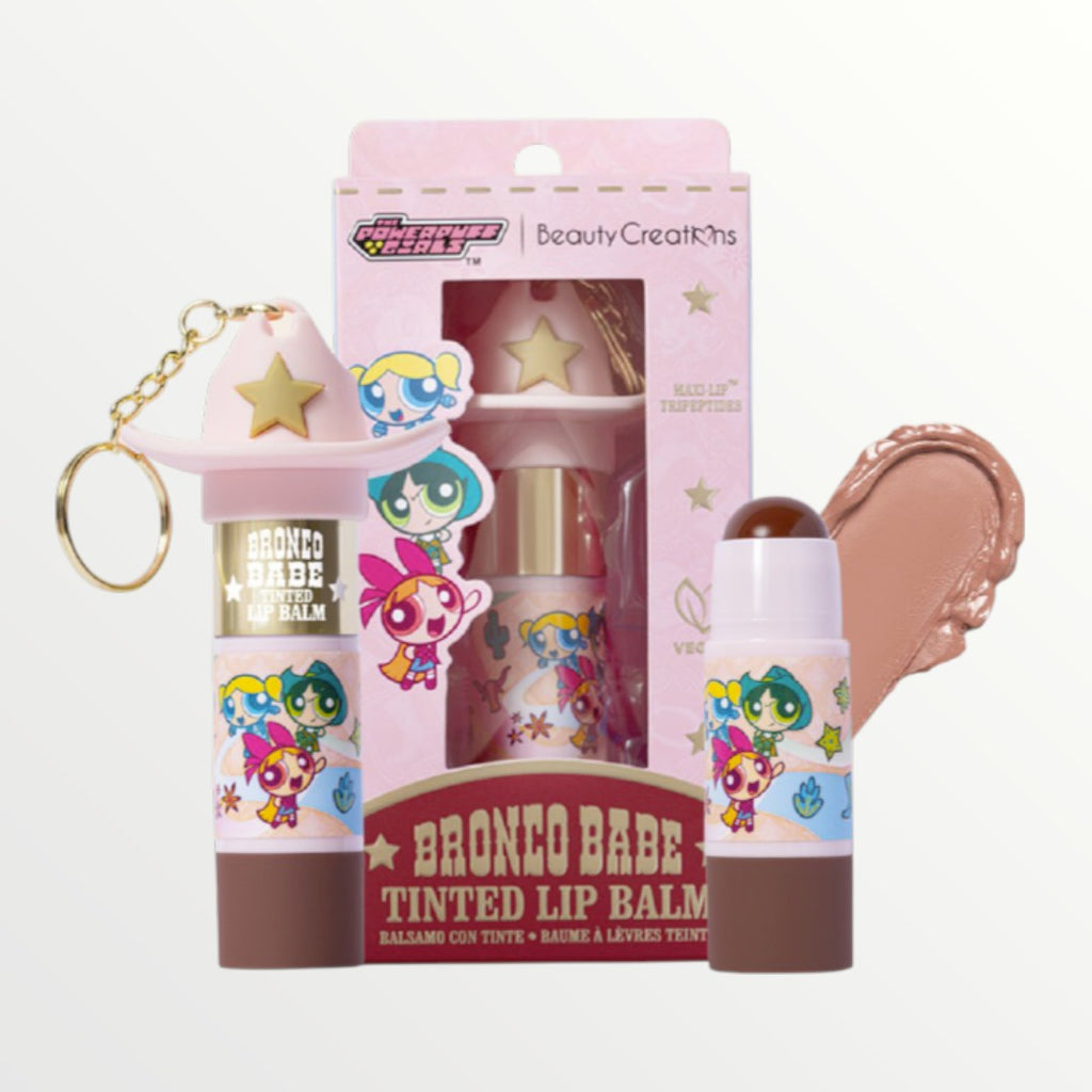 The Powerpuff Girls X Beauty Creations - BRONCO BABE Bálsamos Labiales Con Color