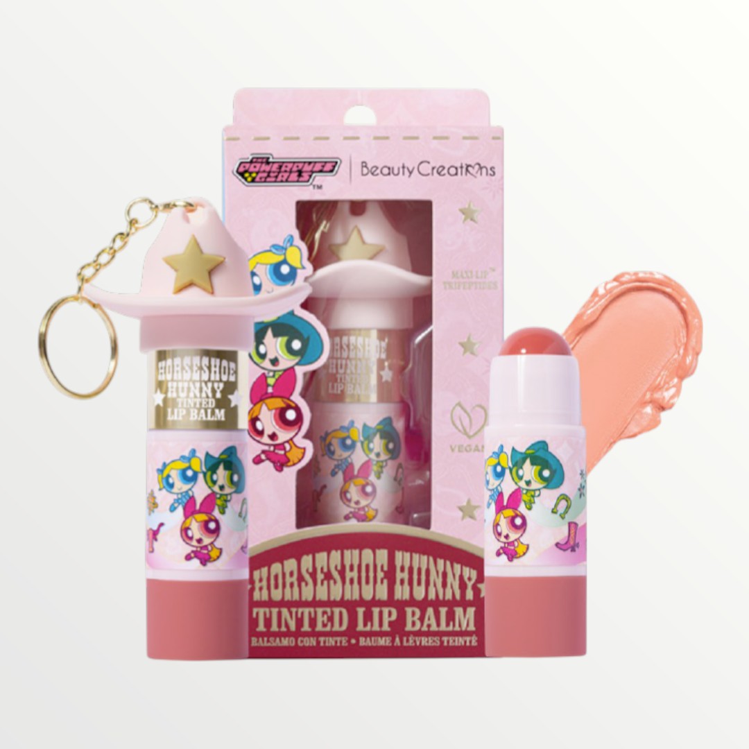 The Powerpuff Girls X Beauty Creations -  Horseshoe Hunny Bálsamos Labiales Con Color