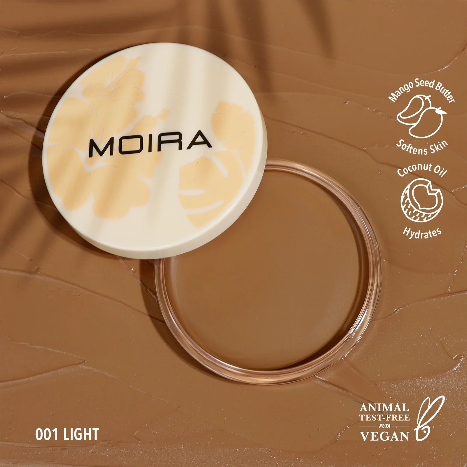 STAY GOLDEN CREAM BRONZER - BRONZER EN CREMA  (001, LIGHT) - MOIRA