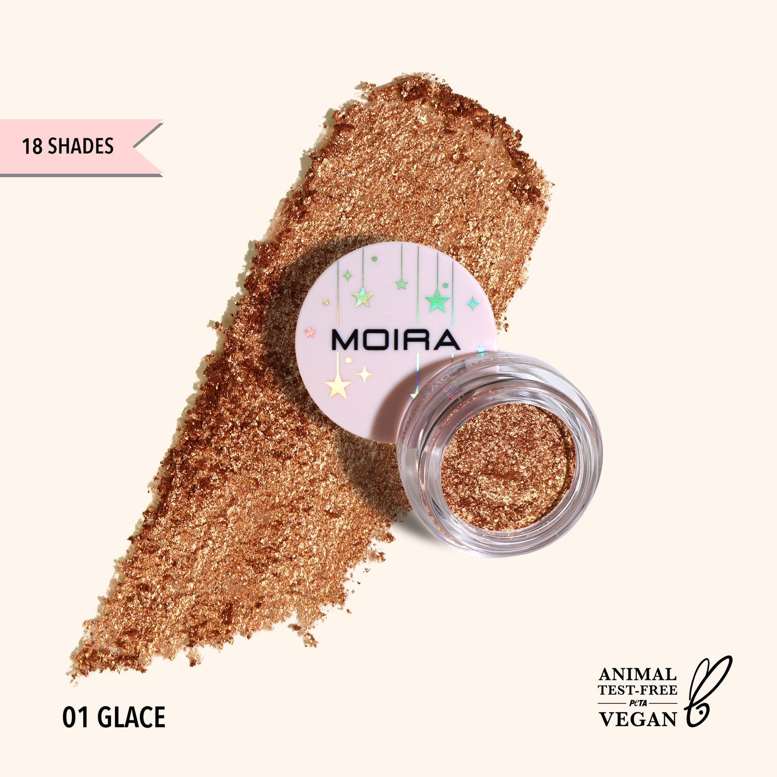 Starshow Shadow Pot (001, Glacé) - MOIRA