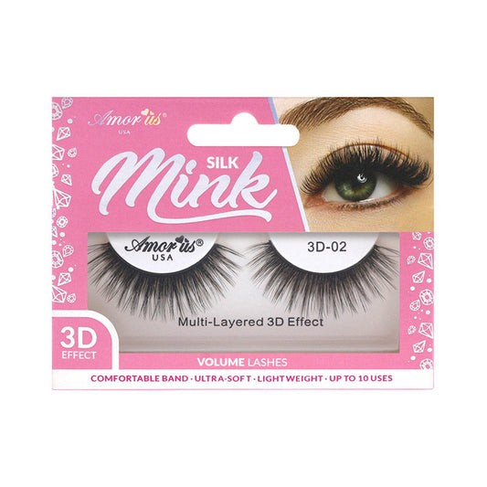 3D FAUX MINK #02 - Compra Maquillaje y Artículos de Belleza | Belle Queen Cosmetics