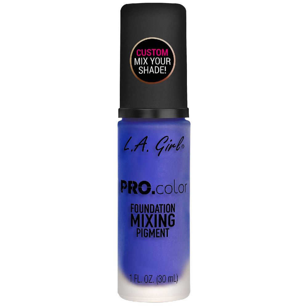 LA Girl Pro. Matte Foundation Mixing Pigment - BLUE - Compra Maquillaje y Artículos de Belleza | Belle Queen Cosmetics