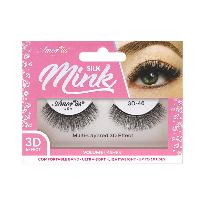 3D FAUX MINK #46 - Compra Maquillaje y Artículos de Belleza | Belle Queen Cosmetics