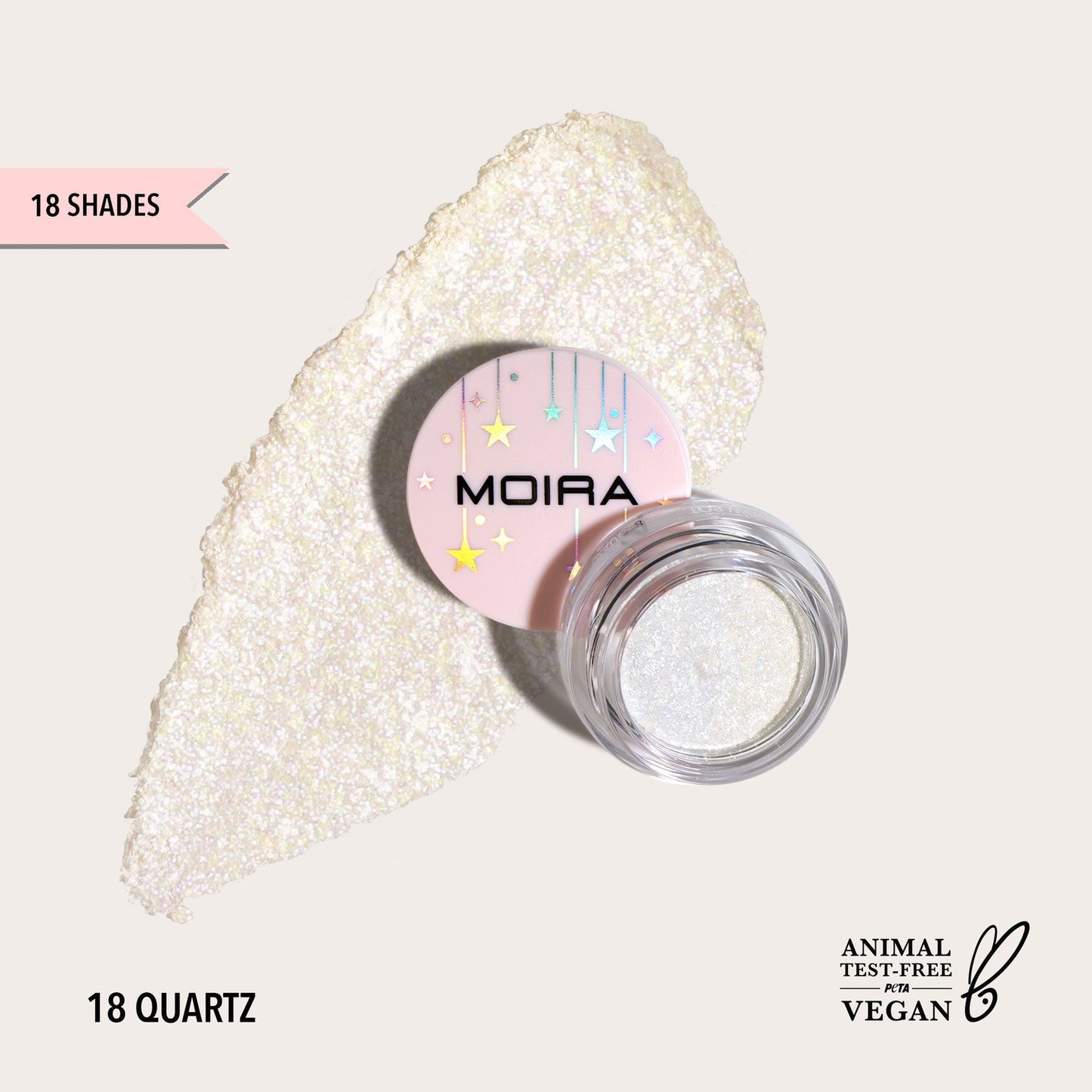 Starshow Shadow Pot (018, Quartz)- MOIRA