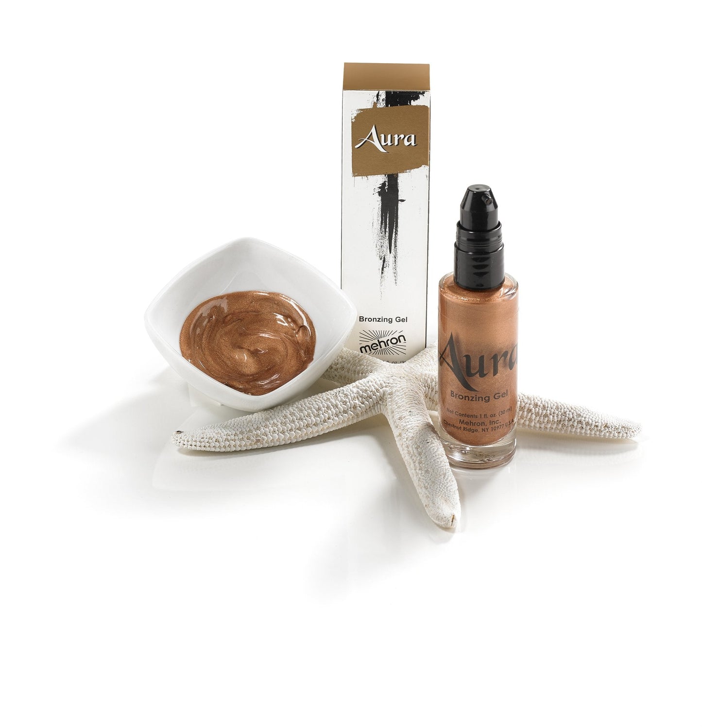 Aura Bronzing Gel - MEHRON - Compra Maquillaje y Artículos de Belleza | Belle Queen Cosmetics