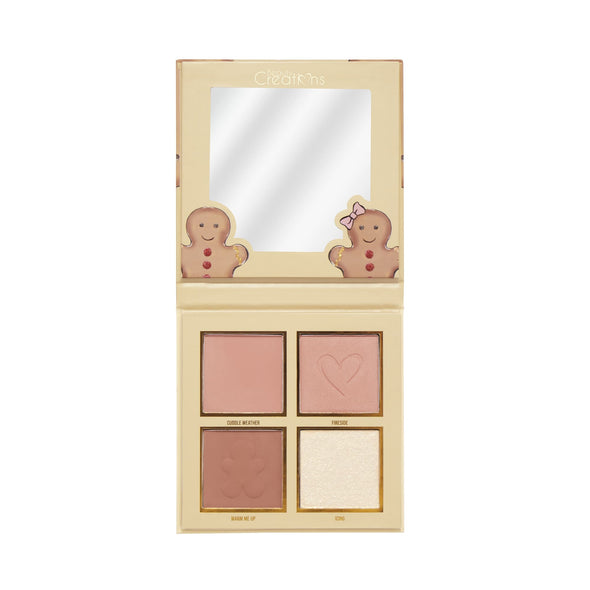 Face Quad Let's Get Cozy - Paleta De Rostro BEAUTY CREATIONS