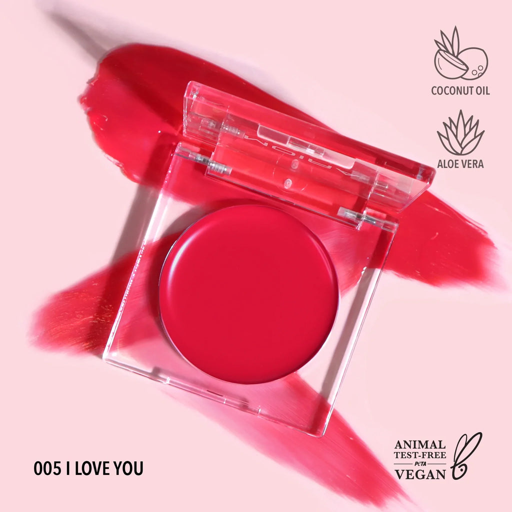 LOVEHEAT CREAM BLUSH (005, I LOVE YOU) - MOIRA