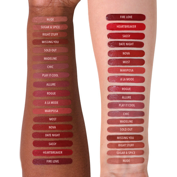 LIP DIVINE LIQUID LIPSTICK (016, SASSY) -MOIRA - Compra Maquillaje y Artículos de Belleza | Belle Queen Cosmetics