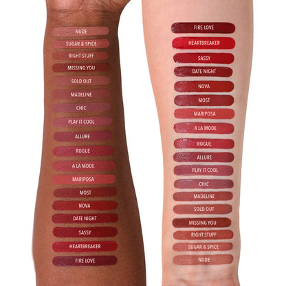 LIP DIVINE LIQUID LIPSTICK (016, SASSY) -MOIRA - Compra Maquillaje y Artículos de Belleza | Belle Queen Cosmetics