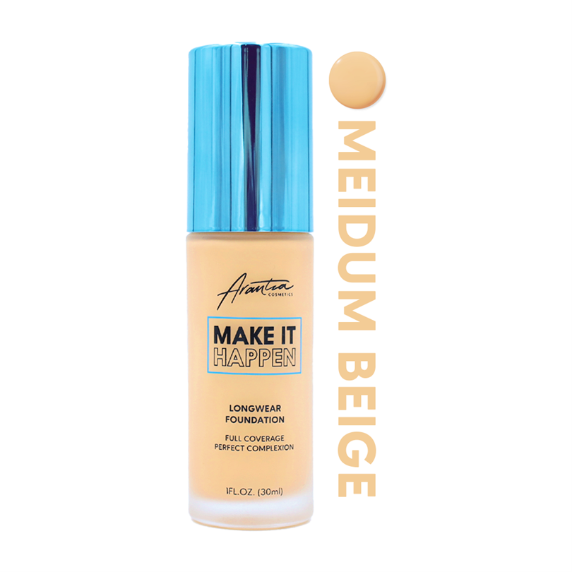 MAKE IT HAPPEN Foundation - ARANTZA COSMETICS