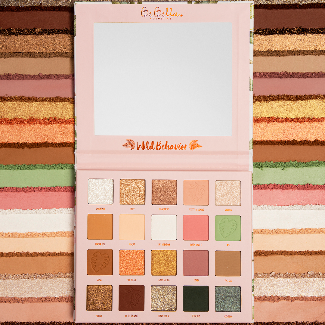 WILD BEHAVIOR SHADOW PALETTE- BE BELLA - Compra Maquillaje y Artículos de Belleza | Belle Queen Cosmetics