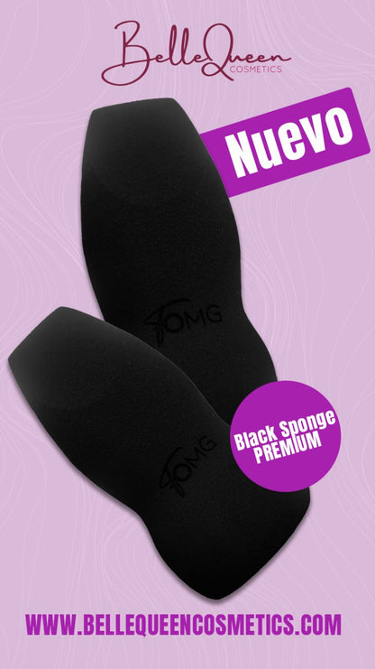 BLACK SPONGE PREMIUM - FOMG BEAUTY