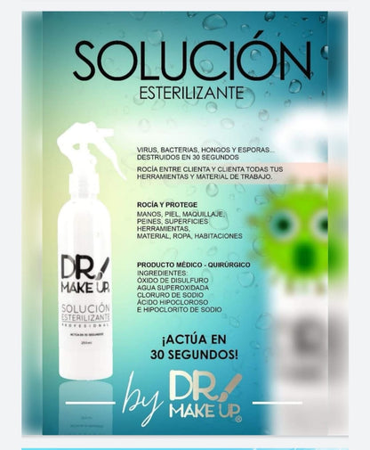 SOLUCION ESTERILZANTE 125 ML - Compra Maquillaje y Artículos de Belleza | Belle Queen Cosmetics