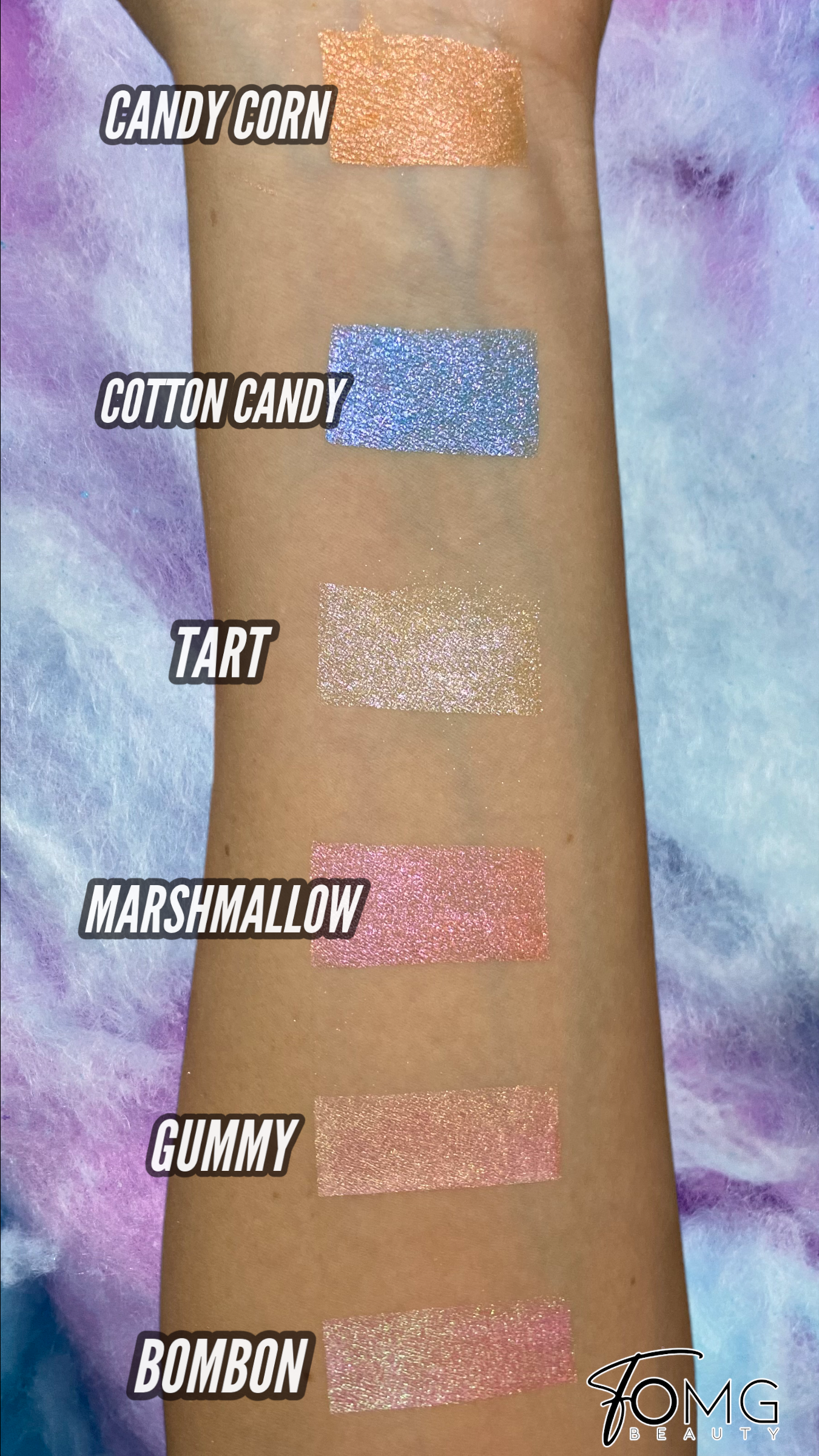 PIGMENTO GAMA COTTON CANDY - FOMG BEAUTY