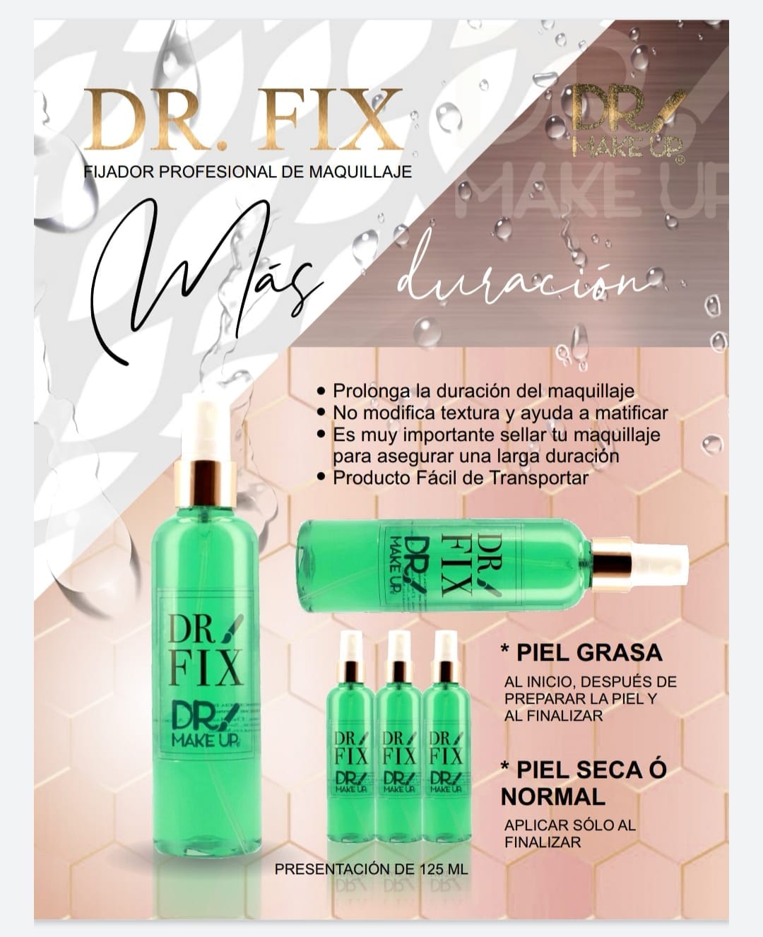 Dr Fix 125 ml - Compra Maquillaje y Artículos de Belleza | Belle Queen Cosmetics